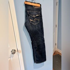 Men’s Silver Jeans